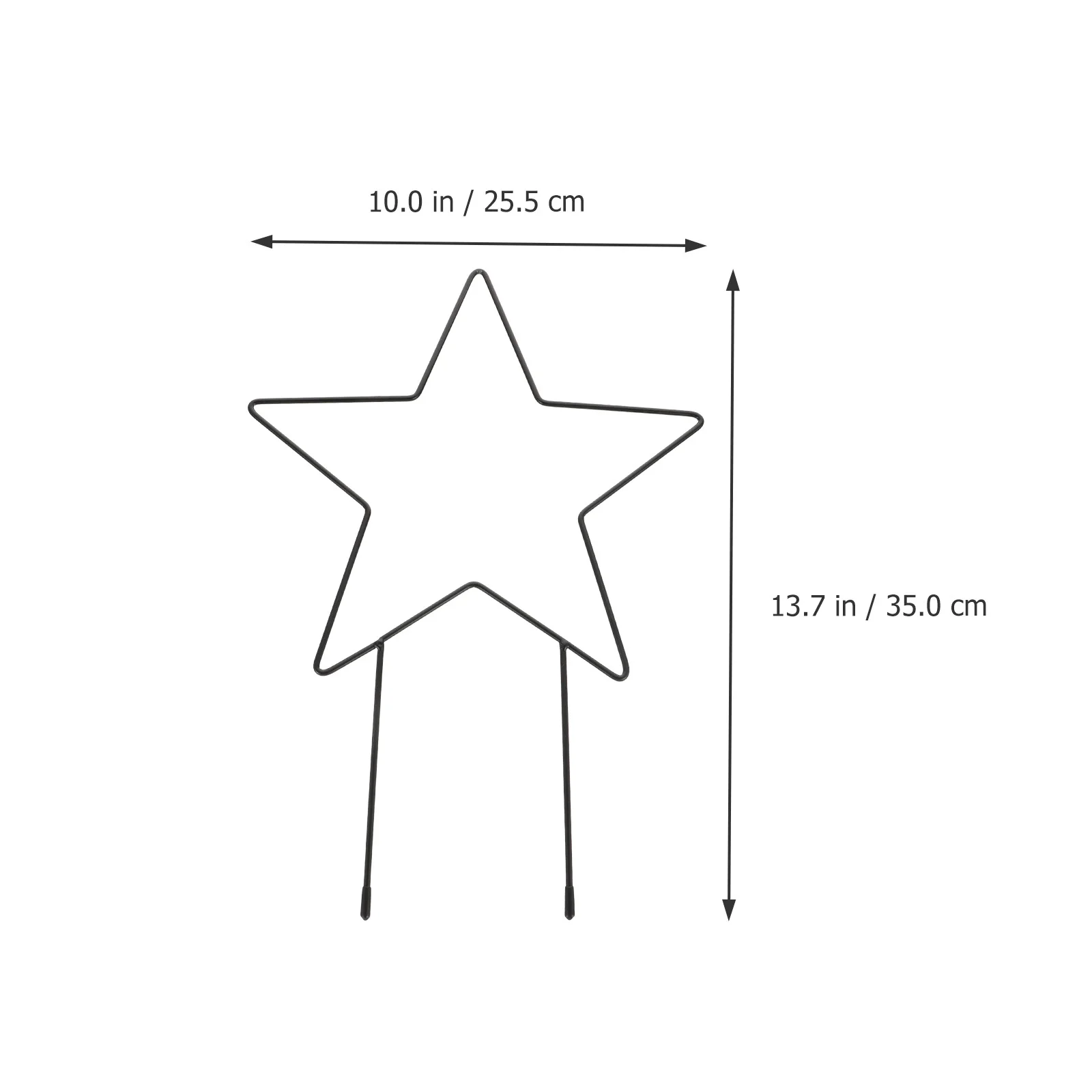 2Pcs Moon Star Shaped Plant Trellis Climbing Stand Iron Vine Support Flower Rack Garden Plant Stem Support Tool
2Pcs Moon Star Shaped Plant Trellis Climbing Stand Iron Vine Support Flower Rack Garden Plant Stem Support Tool
