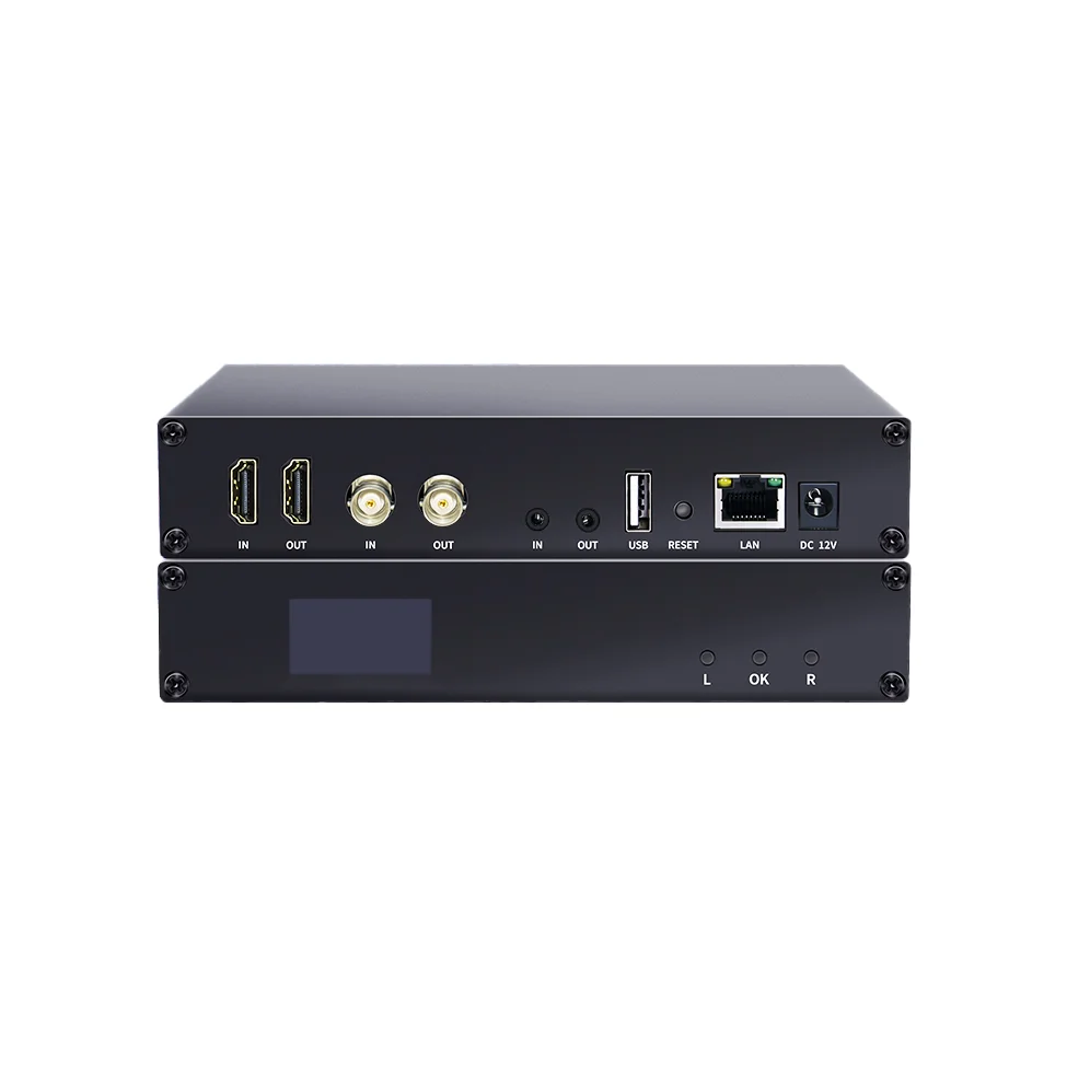 HDM I SDI 4K Live Streaming Codec With H.264 Audio And Video Encoder/Decoder For Broadcasting
