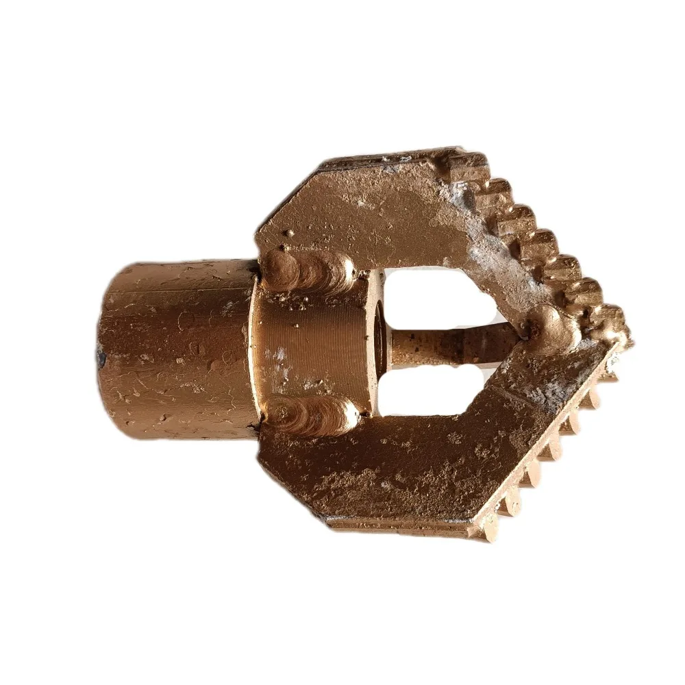 Three blade alloy drill bit is specially designed for soil drilling without coring
Three blade alloy drill bit is specially designed for soil drilling without coring