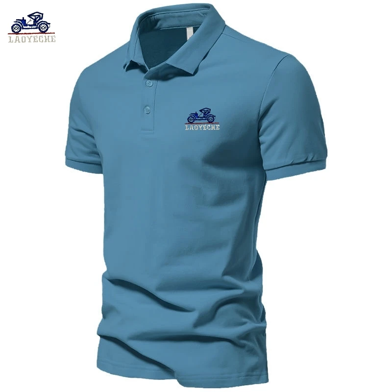 2025 Summer Men's Exquisite Embroidered High Quality Cotton Polo Shirt Fashionable, Casual, Cool, Breathable Top
2025 Summer Men's Exquisite Embroidered High Quality Cotton Polo Shirt Fashionable, Casual, Cool, Breathable Top