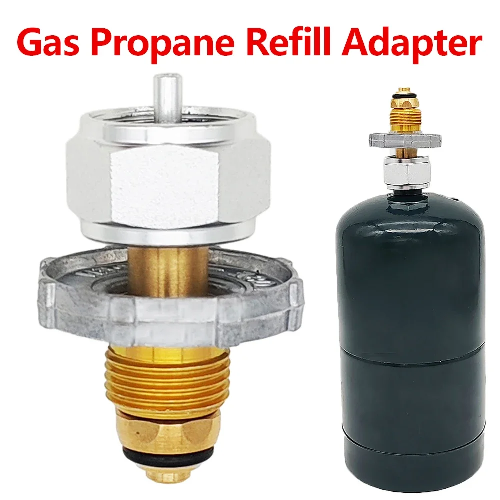 Gas Propane Refill Adapter Aluminum Alloy Refill Output Converter Adapter Camping Bottle Propane Transfer Nozzle BBQ Picnic
Gas Propane Refill Adapter Aluminum Alloy Refill Output Converter Adapter Camping Bottle Propane Transfer Nozzle BBQ Picnic