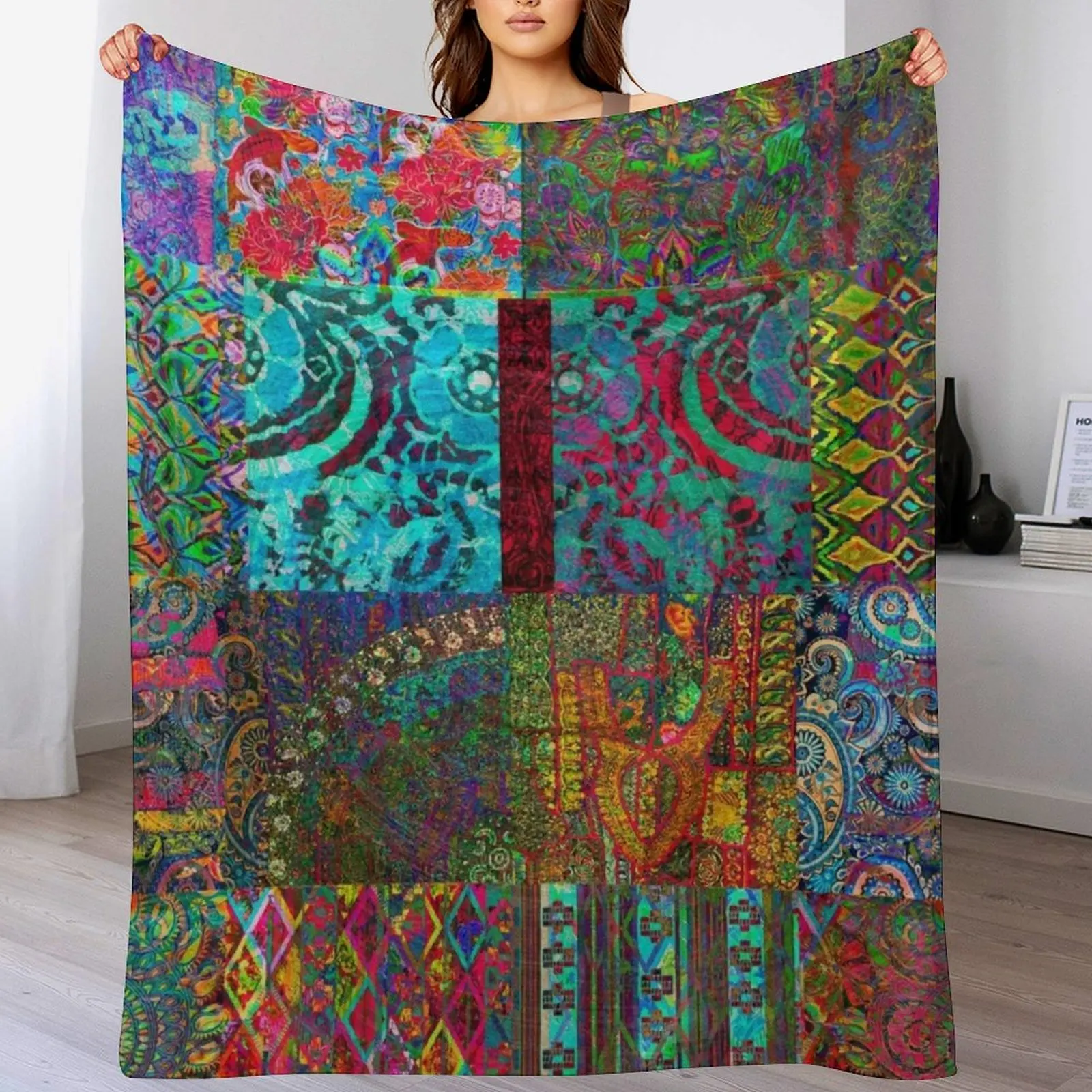 Bohemian Wonderland Throw Blanket Faux Fur Soft Warm Blanket for Bed
Bohemian Wonderland Throw Blanket Faux Fur Soft Warm Blanket for Bed