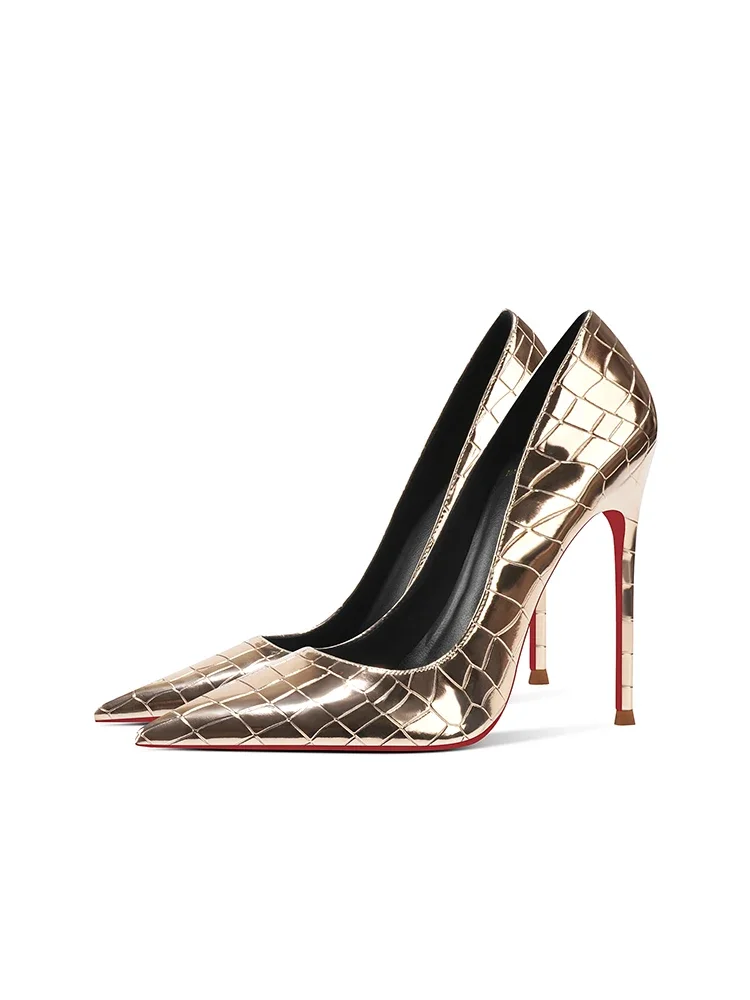 Fashion New Crocodile Pattern High Heels for Women, Thin Heels, Sexy Queen, Versatile Professional Single Shoes
Fashion New Crocodile Pattern High Heels for Women, Thin Heels, Sexy Queen, Versatile Professional Single Shoes