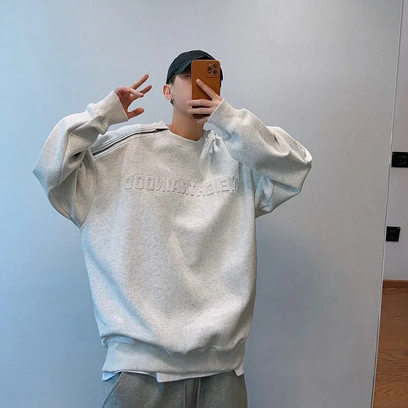Sweatshirt for Men Hoodieless Pullover Top Male Clothes Solid No Logo Loose Luxury 2024 Long Sleeve Tee Korean Winter Autumn Xl
Sweatshirt for Men Hoodieless Pullover Top Male Clothes Solid No Logo Loose Luxury 2024 Long Sleeve Tee Korean Winter Autumn Xl