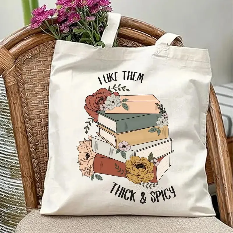 Flower and Books Pattern Tote Bag Large Capacity Shopping Bags Harajuku Cartoon Female Shoulder Handbag Eco Girl Handbags
Flower and Books Pattern Tote Bag Large Capacity Shopping Bags Harajuku Cartoon Female Shoulder Handbag Eco Girl Handbags