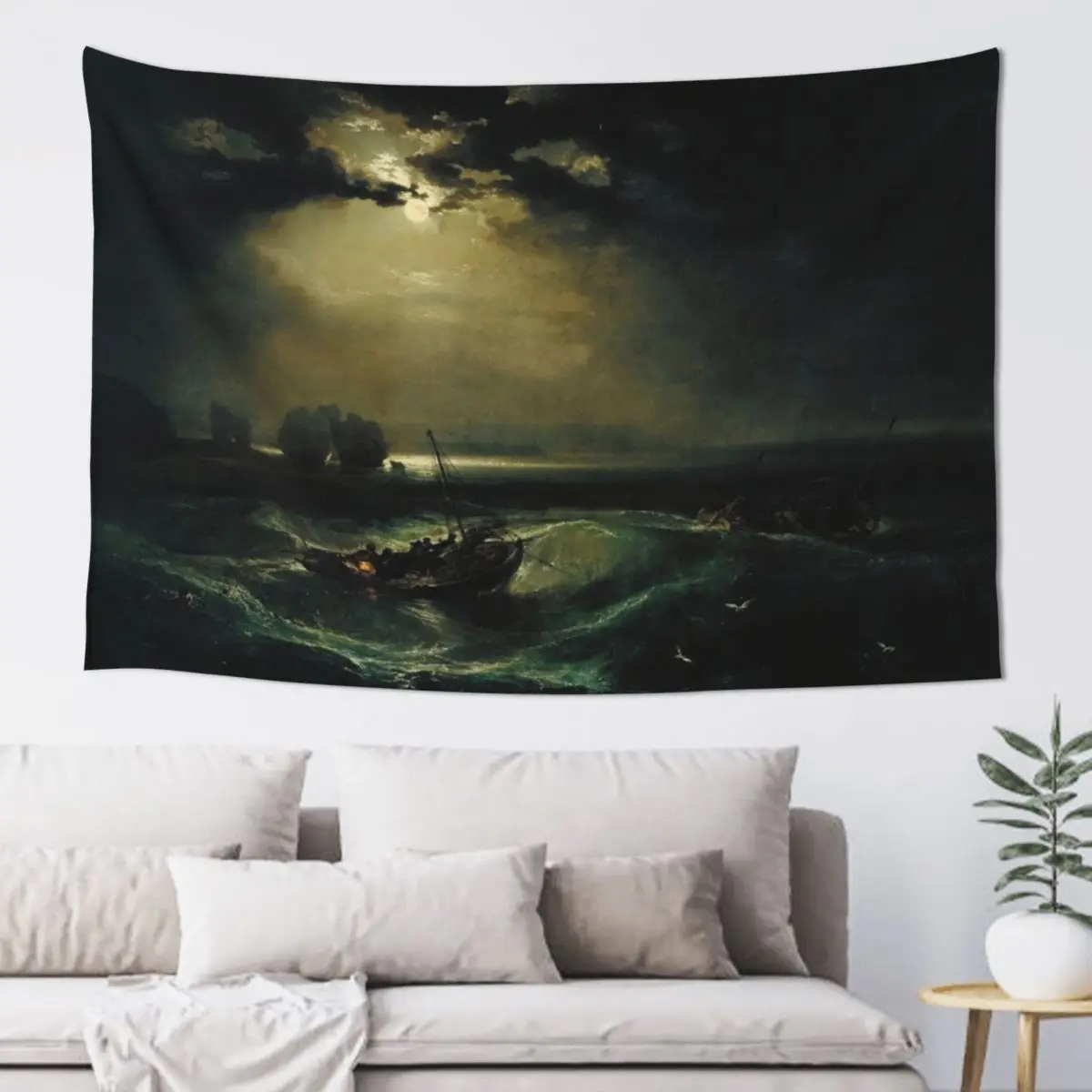 Fishermen at Sea - Joseph Mallord William Turner Tapestry Decoration Aesthetic Bedroom Decor Home Decorations Tapestry
Fishermen at Sea - Joseph Mallord William Turner Tapestry Decoration Aesthetic Bedroom Decor Home Decorations Tapestry