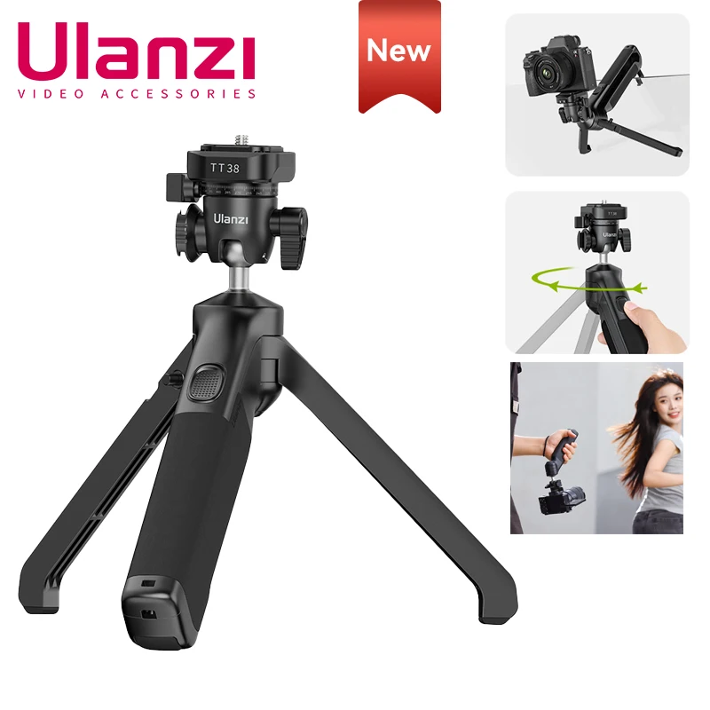 Ulanzi TT38 Tripod For Camera Holder Suspended Type With UKA Quick Release Plate Flexible Ball Head Lanyard Top Handle Grip
Ulanzi TT38 Tripod For Camera Holder Suspended Type With UKA Quick Release Plate Flexible Ball Head Lanyard Top Handle Grip