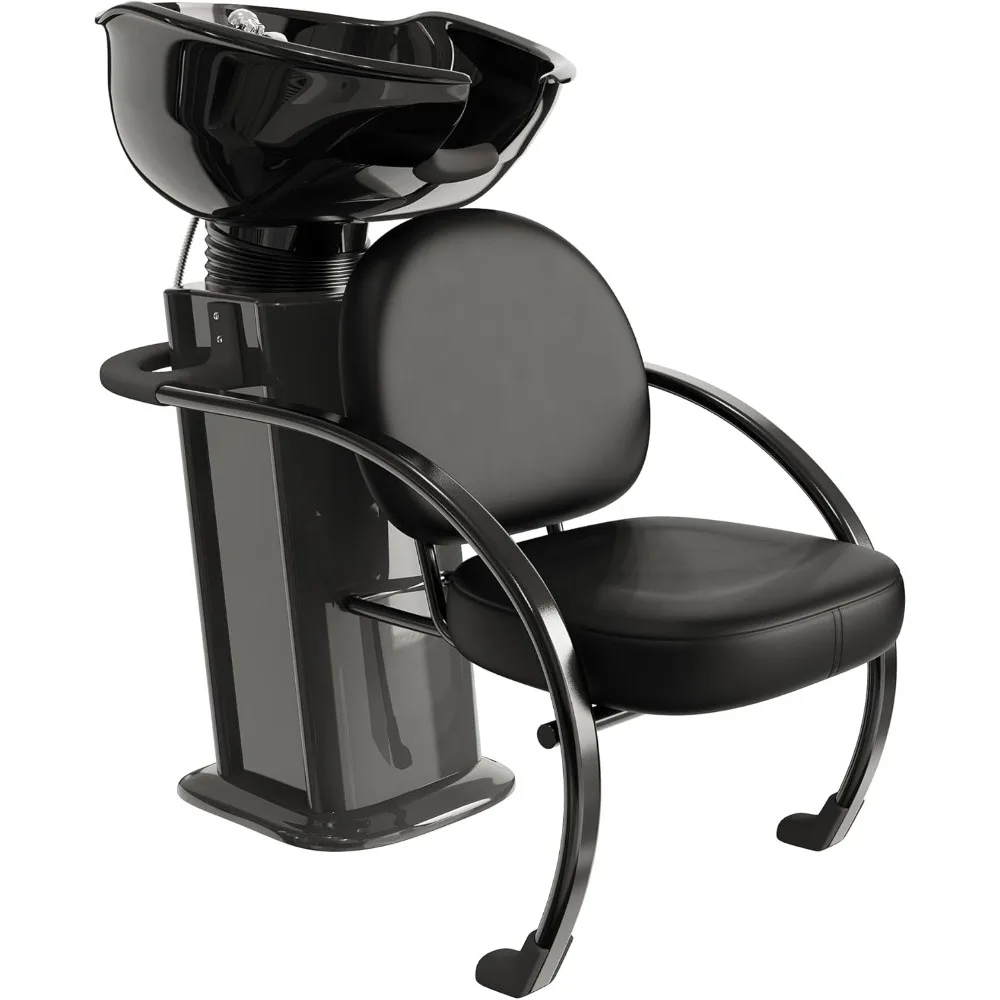 Shampoo Bowl and Chair Set for Salon, Professional Shampoo Chair with Bowl with Head Rest, Comfortable Sponges Cushion
Shampoo Bowl and Chair Set for Salon, Professional Shampoo Chair with Bowl with Head Rest, Comfortable Sponges Cushion