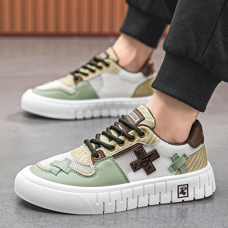 2024 New Fashion Man Outdoor Sneakers Breathable Wear Resistant Anti Slip Run Shoes Comfortable Soft Rubber Sole Casual Shoes
2024 New Fashion Man Outdoor Sneakers Breathable Wear Resistant Anti Slip Run Shoes Comfortable Soft Rubber Sole Casual Shoes