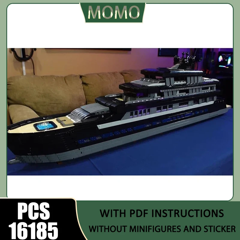 Moc Building Bricks Large Luxury Yacht Model Technology Modular Famous Ship Model Blocks Gift Christmas Toy DIY Sets Assembly
Moc Building Bricks Large Luxury Yacht Model Technology Modular Famous Ship Model Blocks Gift Christmas Toy DIY Sets Assembly
