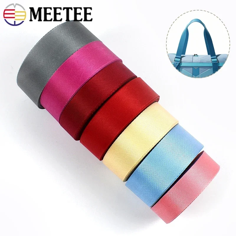 8Meters Meetee 20-50mm Color Nylon Ribbon Band for Belt Backbag Strap Webbing Tape Dog Collar Bias Binding Sewing Accessories
8Meters Meetee 20-50mm Color Nylon Ribbon Band for Belt Backbag Strap Webbing Tape Dog Collar Bias Binding Sewing Accessories