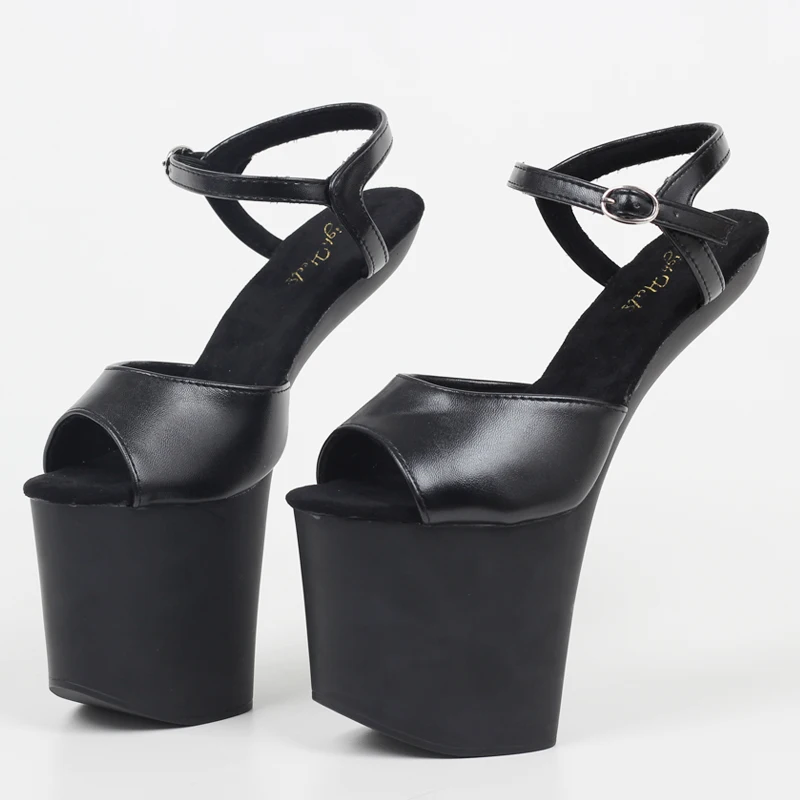 CACA 20cm Hoof Heelless Platform Sandals,Men Stage Show Pole Dance Shoes,Peep Toe Summer Heels,Ankle Buckle Strap,Custom Colors
CACA 20cm Hoof Heelless Platform Sandals,Men Stage Show Pole Dance Shoes,Peep Toe Summer Heels,Ankle Buckle Strap,Custom Colors