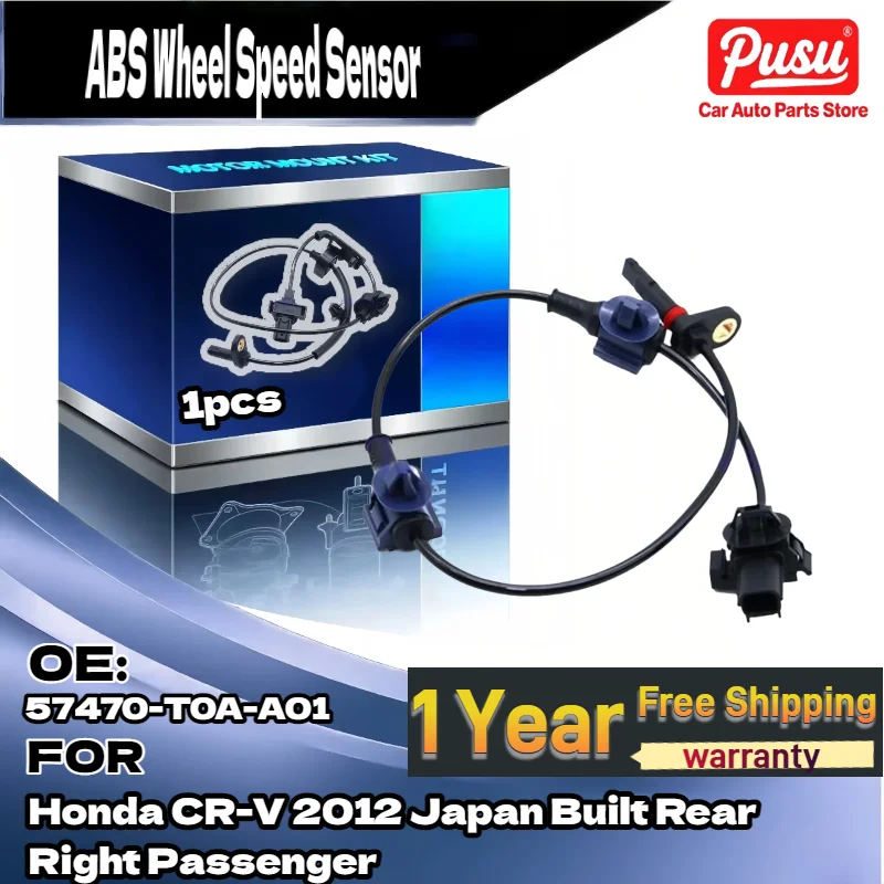 OEM 57470-T0A-A01 ABS Wheel Speed Sensor for Honda CR-V 2012 Japan Built Right Rear
OEM 57470-T0A-A01 ABS Wheel Speed Sensor for Honda CR-V 2012 Japan Built Right Rear