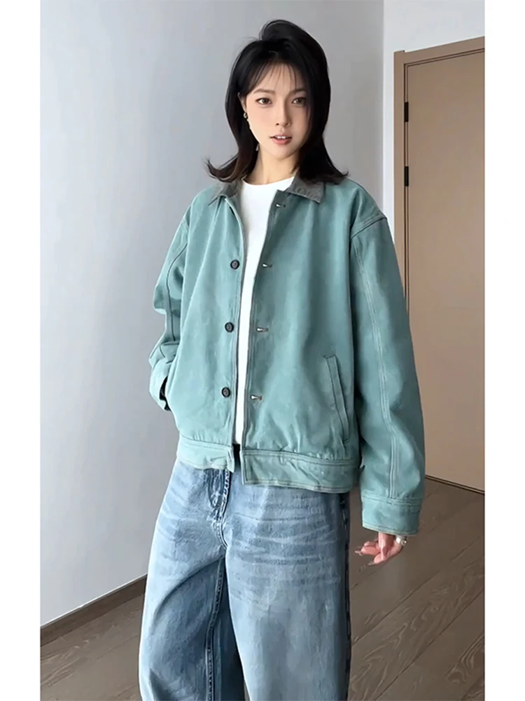 Мужская джинсовая куртка Pheasant CleanFit в американском ретро-стиле Detroit, размер S, весенне-осенняя верхняя одежда
Мужская джинсовая куртка Pheasant CleanFit в американском ретро-стиле Detroit, размер S, весенне-осенняя верхняя одежда