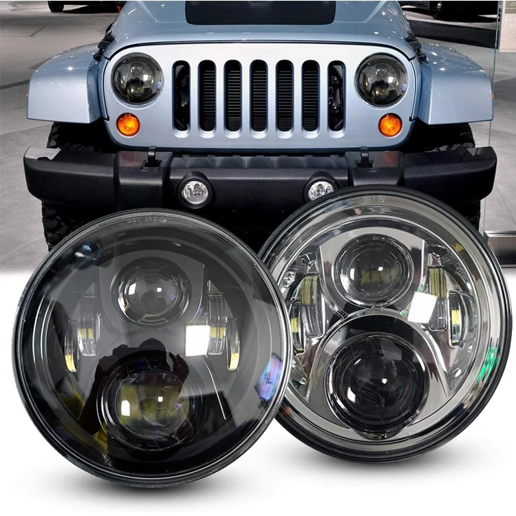 7-Inch Jeep Wrangler 5.75-inch Harley Motorcycle LED Headlights Far and Near Light Modified Round Headlights
7-Inch Jeep Wrangler 5.75-inch Harley Motorcycle LED Headlights Far and Near Light Modified Round Headlights
