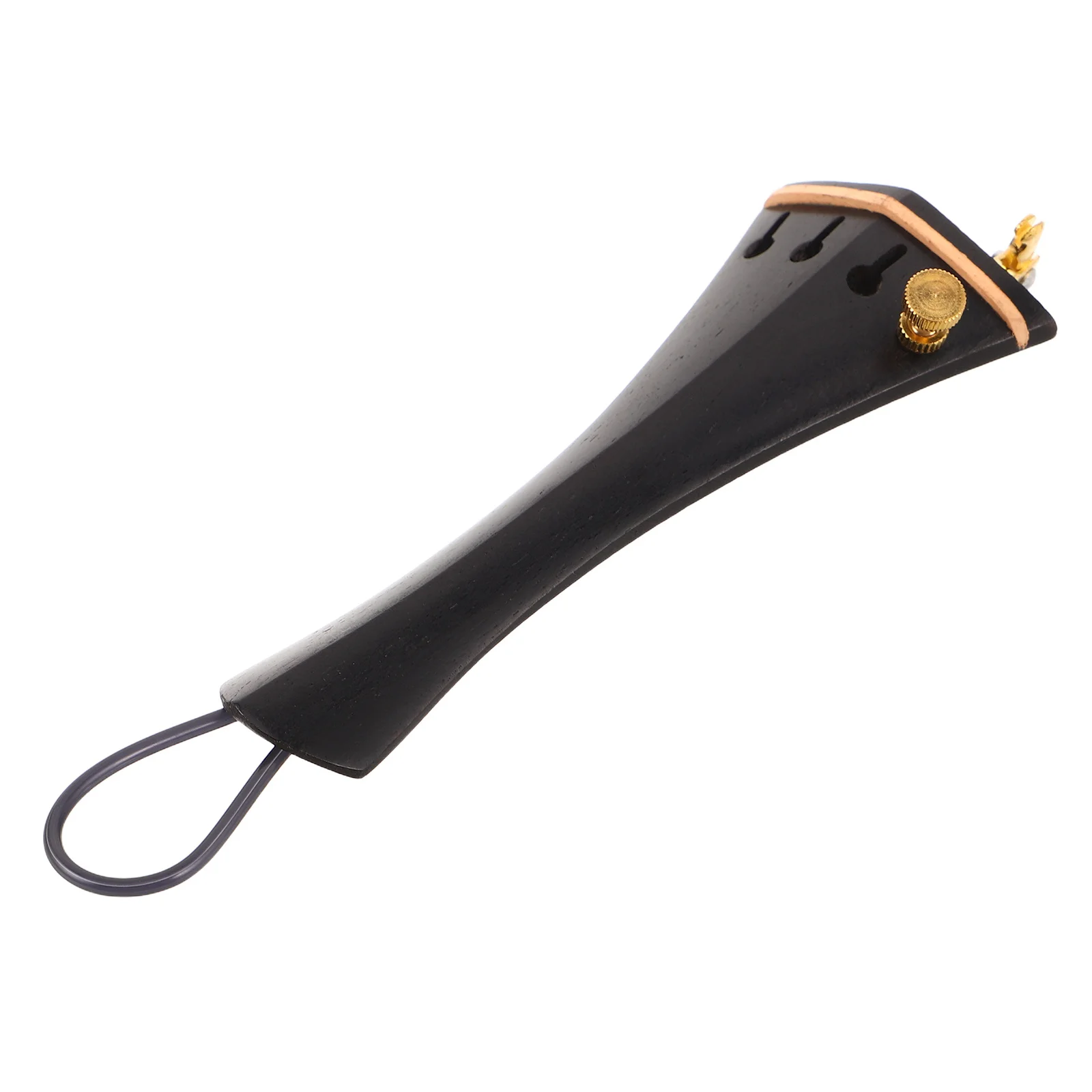 Violin Tailpiece 4/4 Ebony Wood With Fine Tuners For String Stability Replacement Parts Accessories Musical Instrument
Violin Tailpiece 4/4 Ebony Wood With Fine Tuners For String Stability Replacement Parts Accessories Musical Instrument