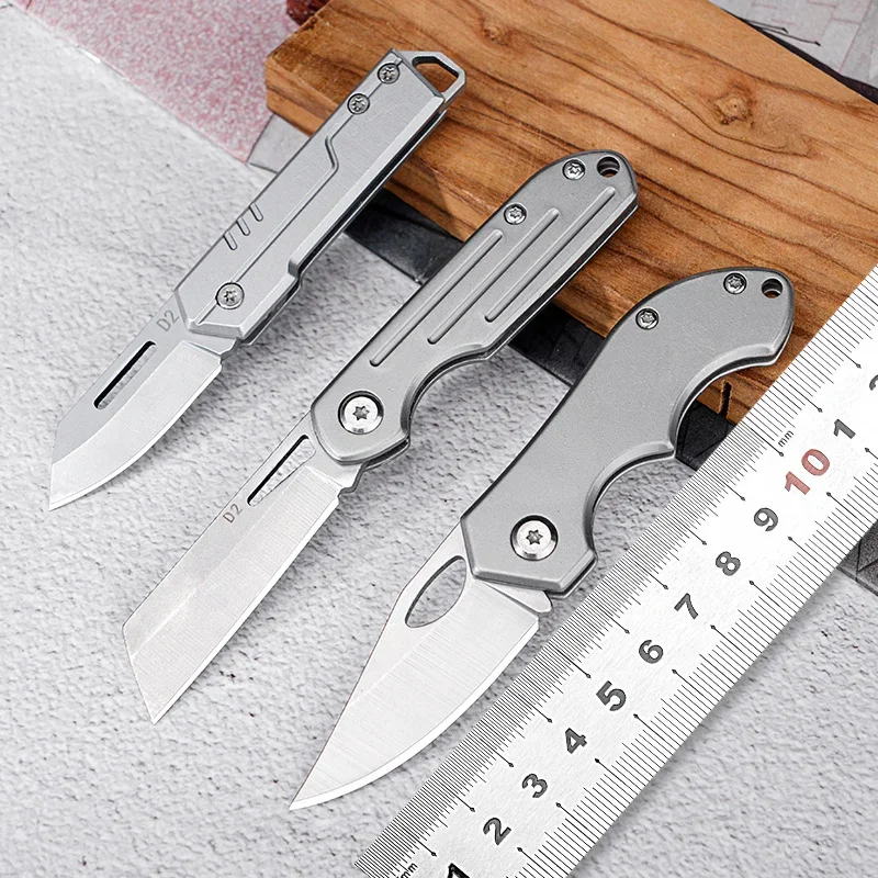 Portable Folding Pocket Knife with Stainless Steel Blade, Outdoor Travel Camping Tools, Keychain, Pendant, Holiday Gift
Portable Folding Pocket Knife with Stainless Steel Blade, Outdoor Travel Camping Tools, Keychain, Pendant, Holiday Gift