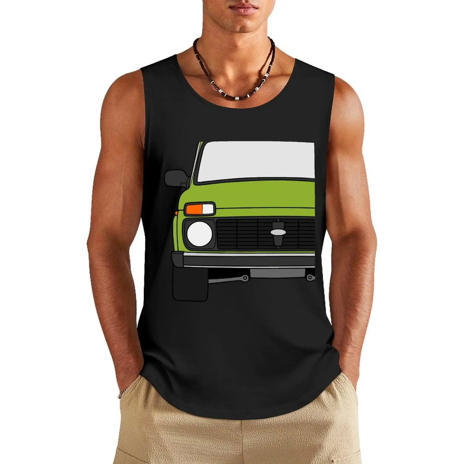 Lada Niva Legend 4x4 taiga olive color Tank Top Men's summer clothes 2025 bodybuilding men gym Men's t-shirts
Lada Niva Legend 4x4 taiga olive color Tank Top Men's summer clothes 2025 bodybuilding men gym Men's t-shirts