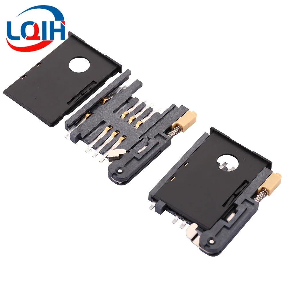 1PCS SIM Card Holder Drawer Type A Card SIM Card Slot Self Elastic SIM Card Holder Fully Plastic 8P GPS Cassette
1PCS SIM Card Holder Drawer Type A Card SIM Card Slot Self Elastic SIM Card Holder Fully Plastic 8P GPS Cassette