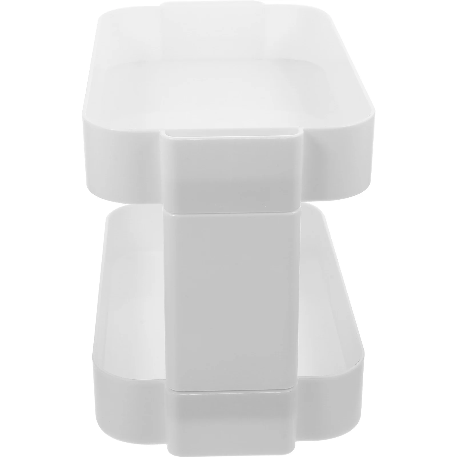 2-Tier Multi-Layer Storage Shelf Organizer Rack White Desktop Makeup Cosmetics Stationery Household Toiletries Plastic Display
2-Tier Multi-Layer Storage Shelf Organizer Rack White Desktop Makeup Cosmetics Stationery Household Toiletries Plastic Display