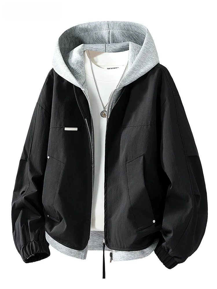 Мужская куртка American Sle свободного кроя, рабочая одежда, весенняя новинка, имитация двухслойности, утилитарная куртка, теплая, из полиэстера, длинная, с длинными рукавами.
Мужская куртка American Sle свободного кроя, рабочая одежда, весенняя новинка, имитация двухслойности, утилитарная куртка, теплая, из полиэстера, длинная, с длинными рукавами.