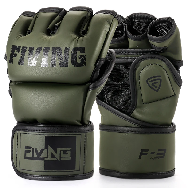 MMA Half Finger Boxing Gloves PU Leather Thickened Sanda Karate Fighting Kick Training Gloves Muay Thai Boxing Training Gear
MMA Half Finger Boxing Gloves PU Leather Thickened Sanda Karate Fighting Kick Training Gloves Muay Thai Boxing Training Gear