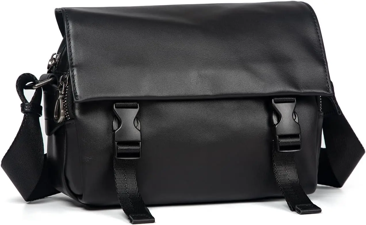 Men's Leather Messenger Bag Shoulder Crossbody Backpack Bags Purse for Women Vintage Anti-Theft Waterproof Casual
Men's Leather Messenger Bag Shoulder Crossbody Backpack Bags Purse for Women Vintage Anti-Theft Waterproof Casual