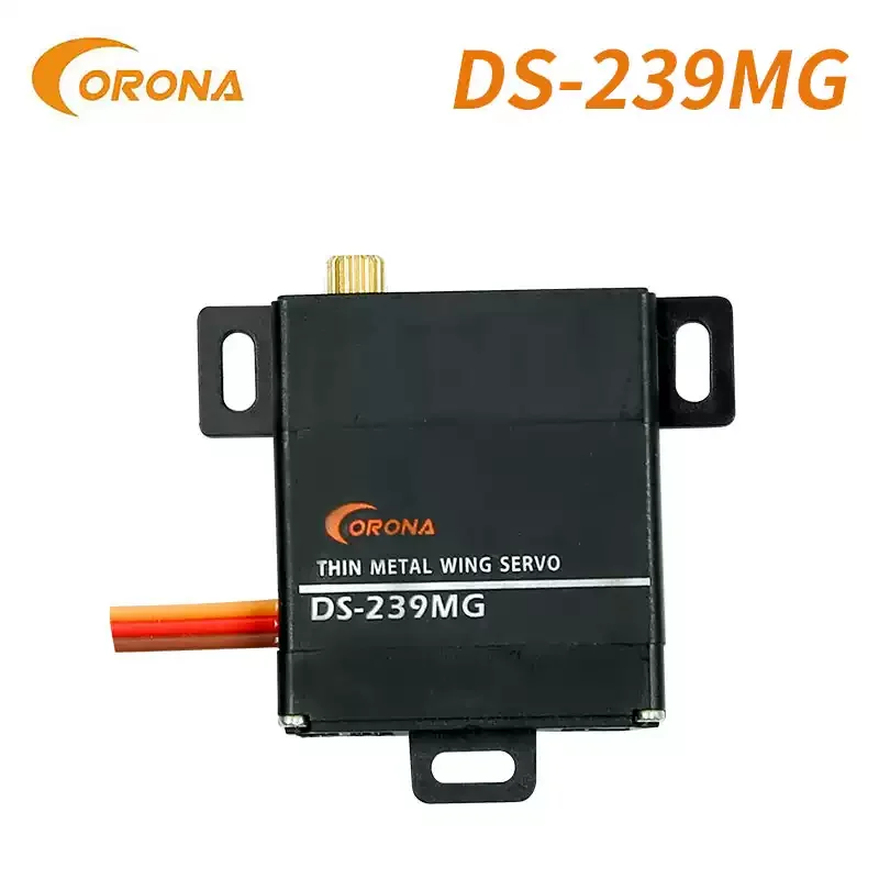 Corona DS239MG DS-239MG Digital Metal Slim Wing Servo Metal Gear 4.6kg / 0.15sec / 22g RC Glider Plane Fixwing Servo
Corona DS239MG DS-239MG Digital Metal Slim Wing Servo Metal Gear 4.6kg / 0.15sec / 22g RC Glider Plane Fixwing Servo