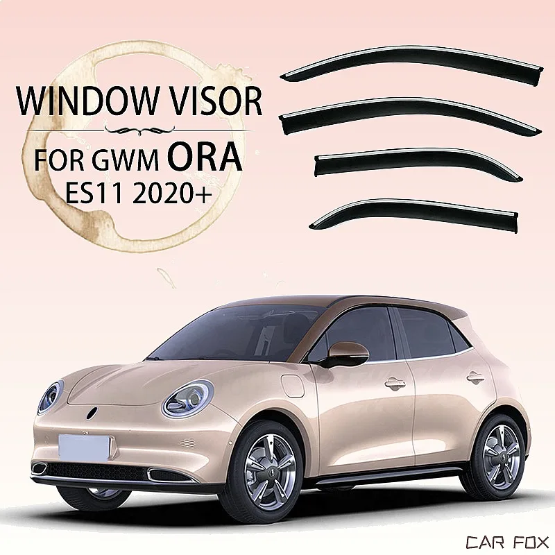 For GWM Ora 2020+ Car Window Visor Rain Sun Shade Awning Windshield Side Deflector Auto Accessories Styling
For GWM Ora 2020+ Car Window Visor Rain Sun Shade Awning Windshield Side Deflector Auto Accessories Styling
