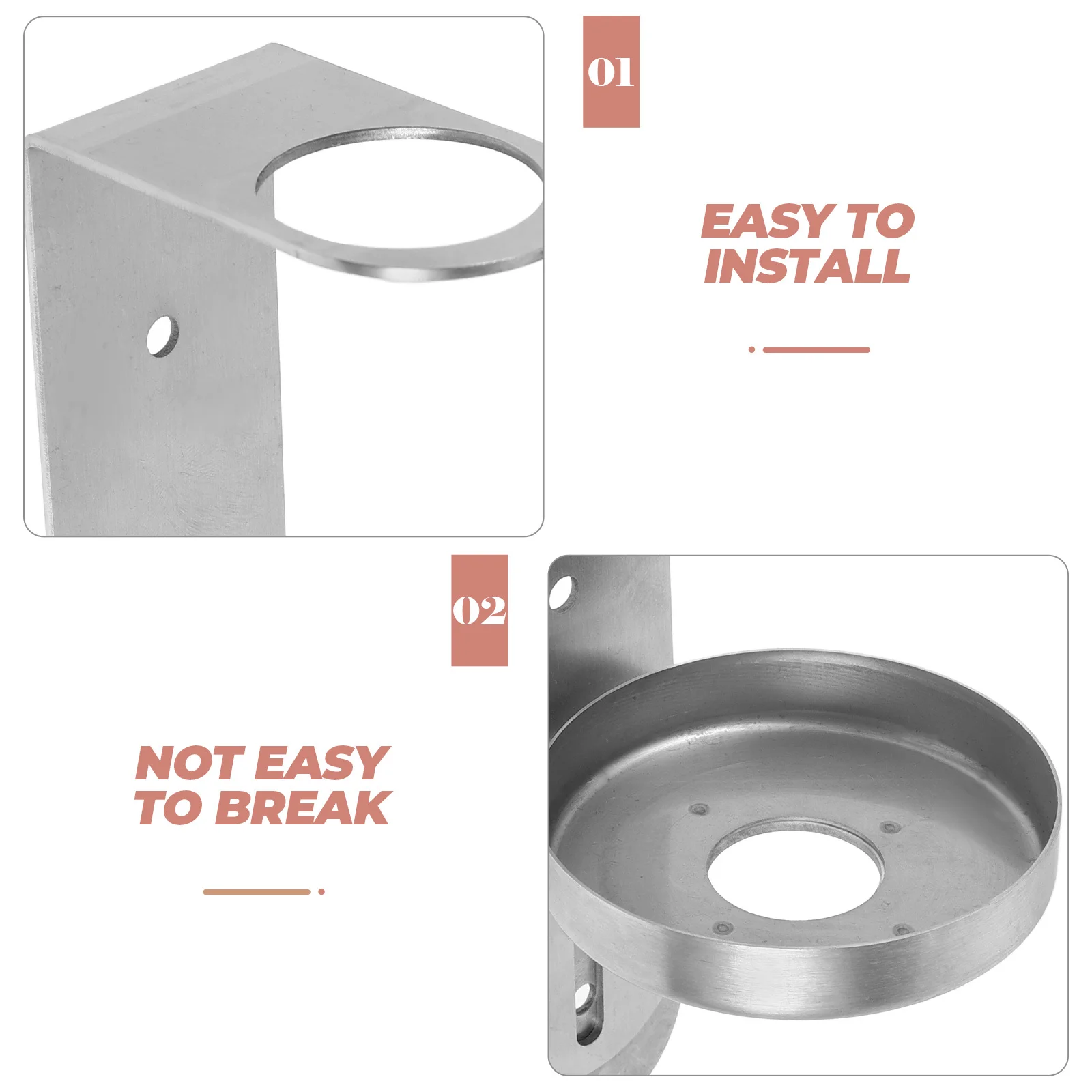 Stainless Steel Soap Bottle Holder No Drill Wall Mount Waterproof Rustproof Bathroom Shower Organizer Shampoo Lotion
Stainless Steel Soap Bottle Holder No Drill Wall Mount Waterproof Rustproof Bathroom Shower Organizer Shampoo Lotion