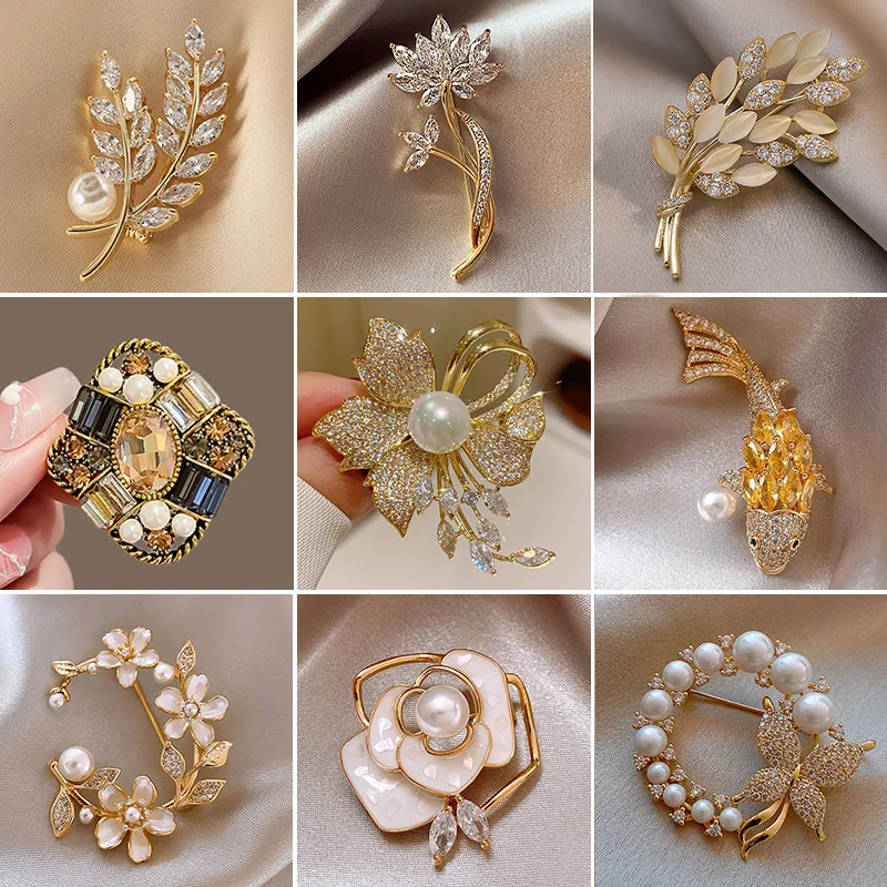 2PC setAlloy Brooch High-End Niche Women Wholesale High-Grade Pin Coat Suit Premium Versatile Brooch
2PC setAlloy Brooch High-End Niche Women Wholesale High-Grade Pin Coat Suit Premium Versatile Brooch