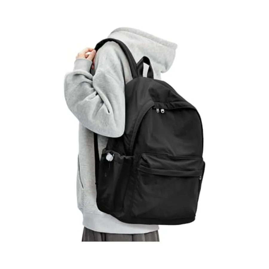 Black Backpack for School, High School Bookbag Back Pack for Teens Girls Boys, Lightweight College Backpack Book Bag for Women
Black Backpack for School, High School Bookbag Back Pack for Teens Girls Boys, Lightweight College Backpack Book Bag for Women
