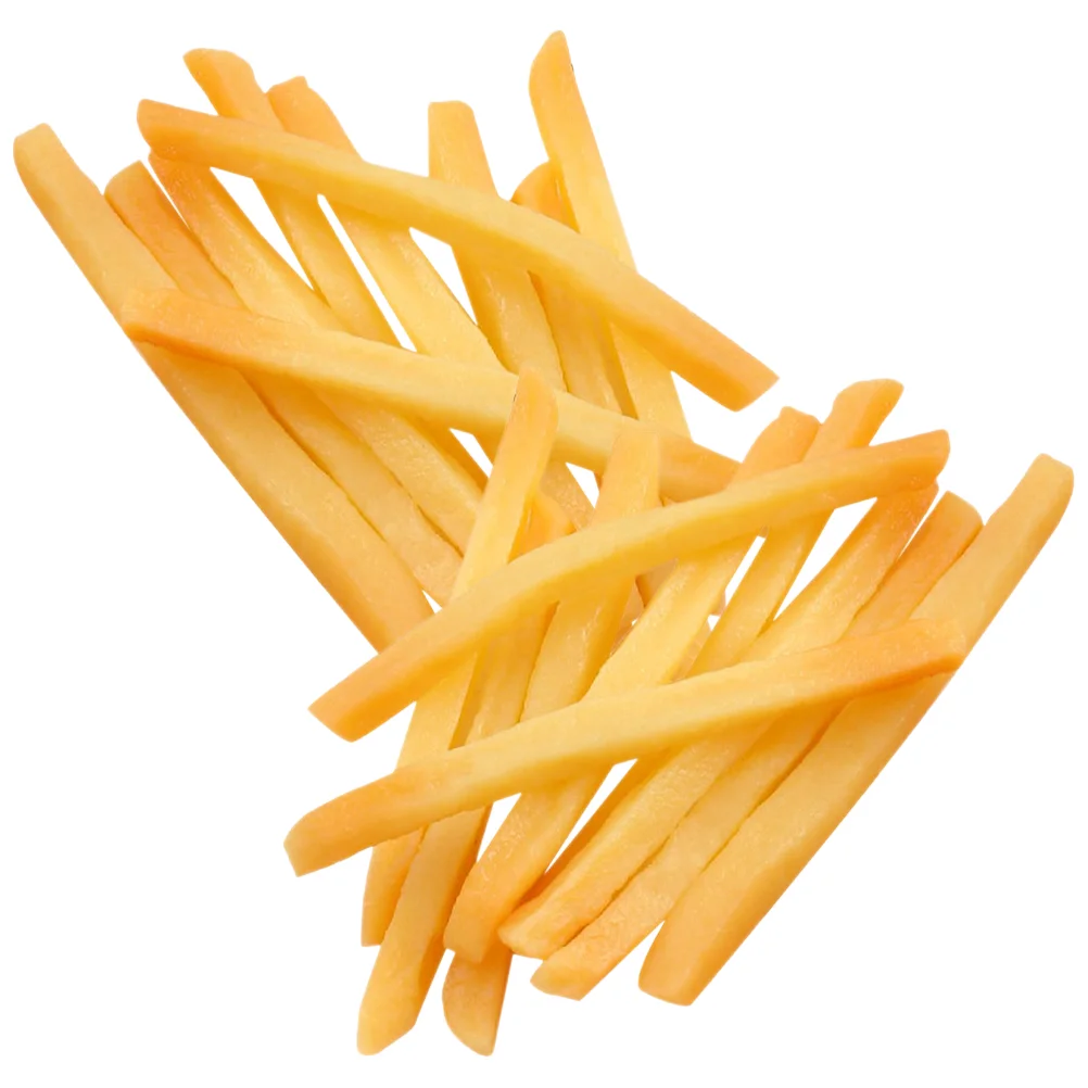 20 Pcs French Fries Model Artificial Food Party Decorations Snack Realistic Fake Pvc Fast Props
20 Pcs French Fries Model Artificial Food Party Decorations Snack Realistic Fake Pvc Fast Props