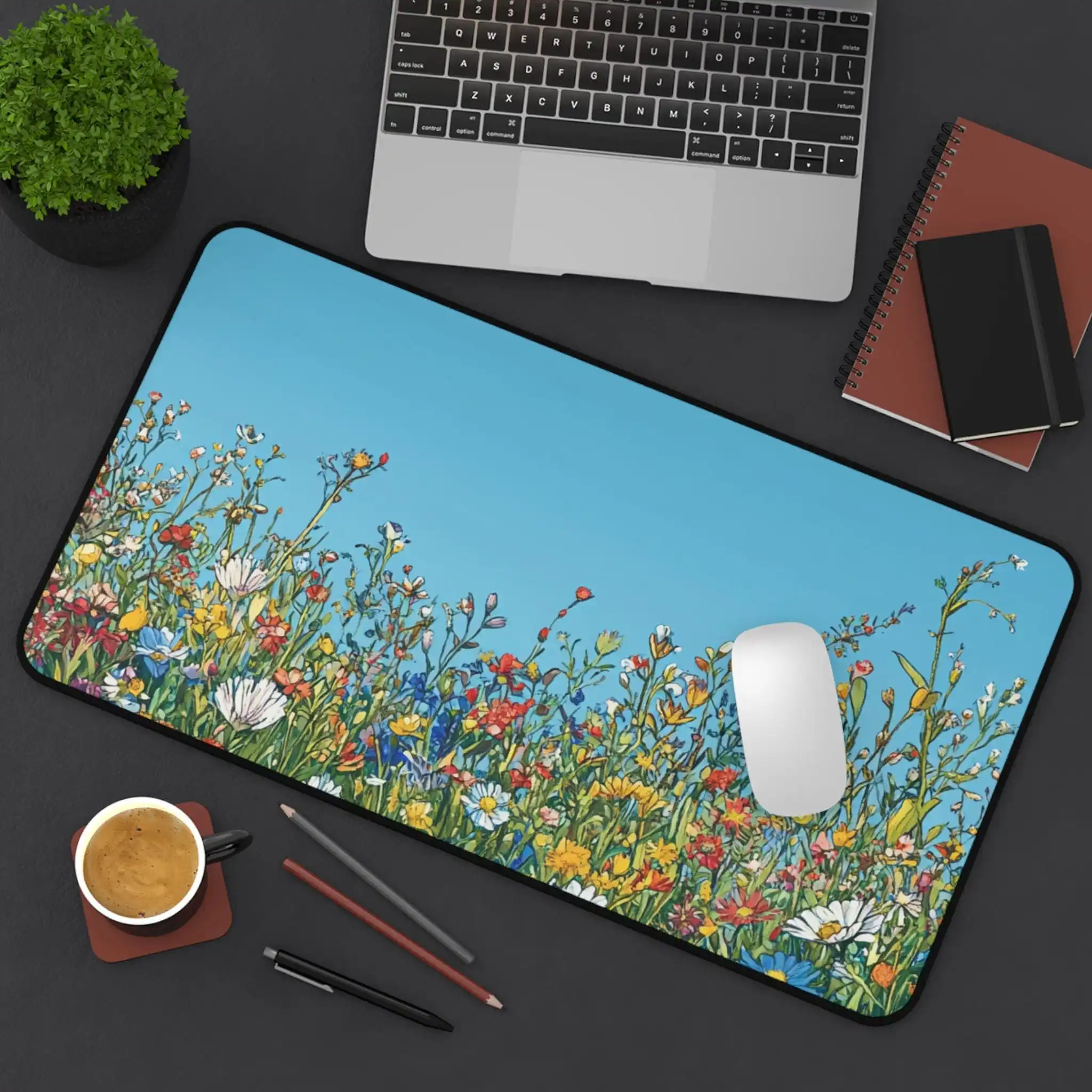 Vibrant Grass Pattern Desk Mat, Cute Floral Desktop Decoration,non-slip Waterproof Gaming Mouse Pad,the Perfect Gift for Friends
Vibrant Grass Pattern Desk Mat, Cute Floral Desktop Decoration,non-slip Waterproof Gaming Mouse Pad,the Perfect Gift for Friends