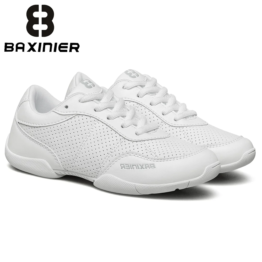 BAXINIER белые танцевальные туфли для девочек, молодежные легкие дышащие спортивные тренировочные теннисные детские кроссовки для соревнований
BAXINIER белые танцевальные туфли для девочек, молодежные легкие дышащие спортивные тренировочные теннисные детские кроссовки для соревнований