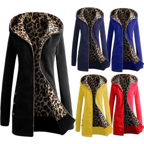 VOLALO 2024 New Women Solid Hooded Coat Casual Autumn Winter Oversize Leopard Padded Coat Long Slim Velvet Jacket Outerwear
VOLALO 2024 New Women Solid Hooded Coat Casual Autumn Winter Oversize Leopard Padded Coat Long Slim Velvet Jacket Outerwear