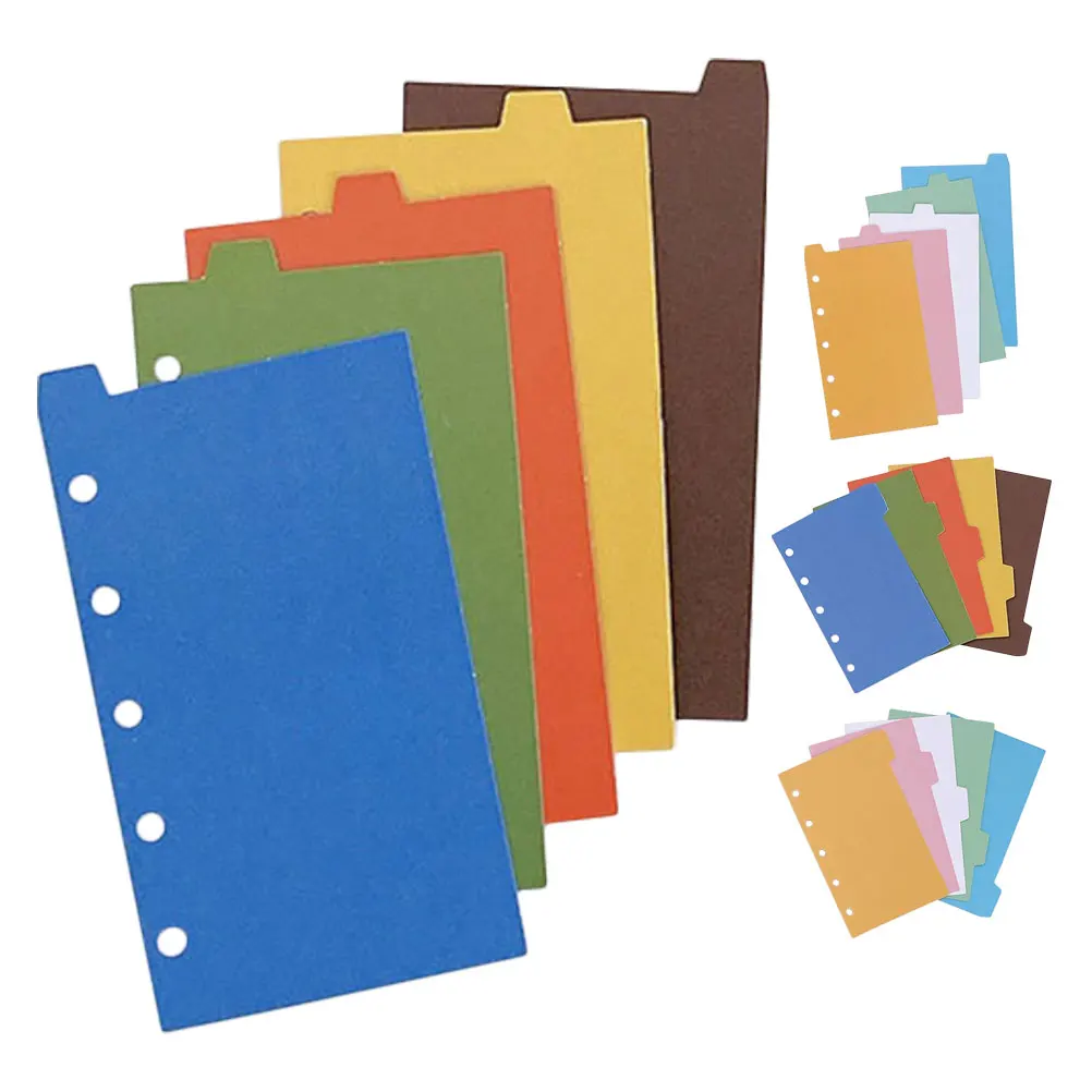 Index Dividers 5 Hole Punch Colorful Tabs for Notebook Organizers Bright Office Supplies Home School Binder Accessories
Index Dividers 5 Hole Punch Colorful Tabs for Notebook Organizers Bright Office Supplies Home School Binder Accessories