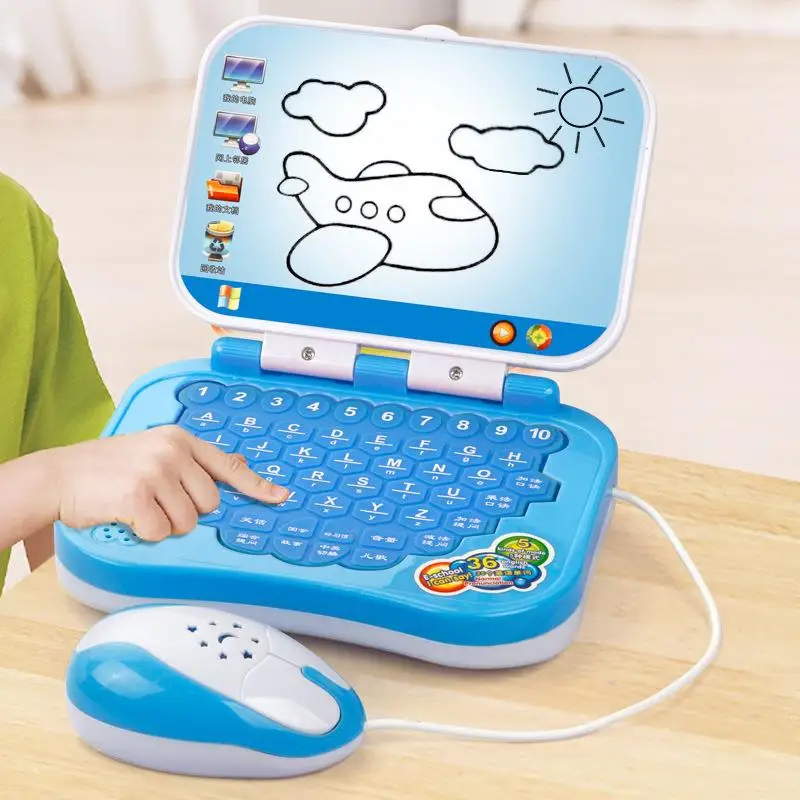 Children's Learning Tablet Computer Early Education Toys Intelligent Storybook Simulation Keyboard Laptop Player
Children's Learning Tablet Computer Early Education Toys Intelligent Storybook Simulation Keyboard Laptop Player