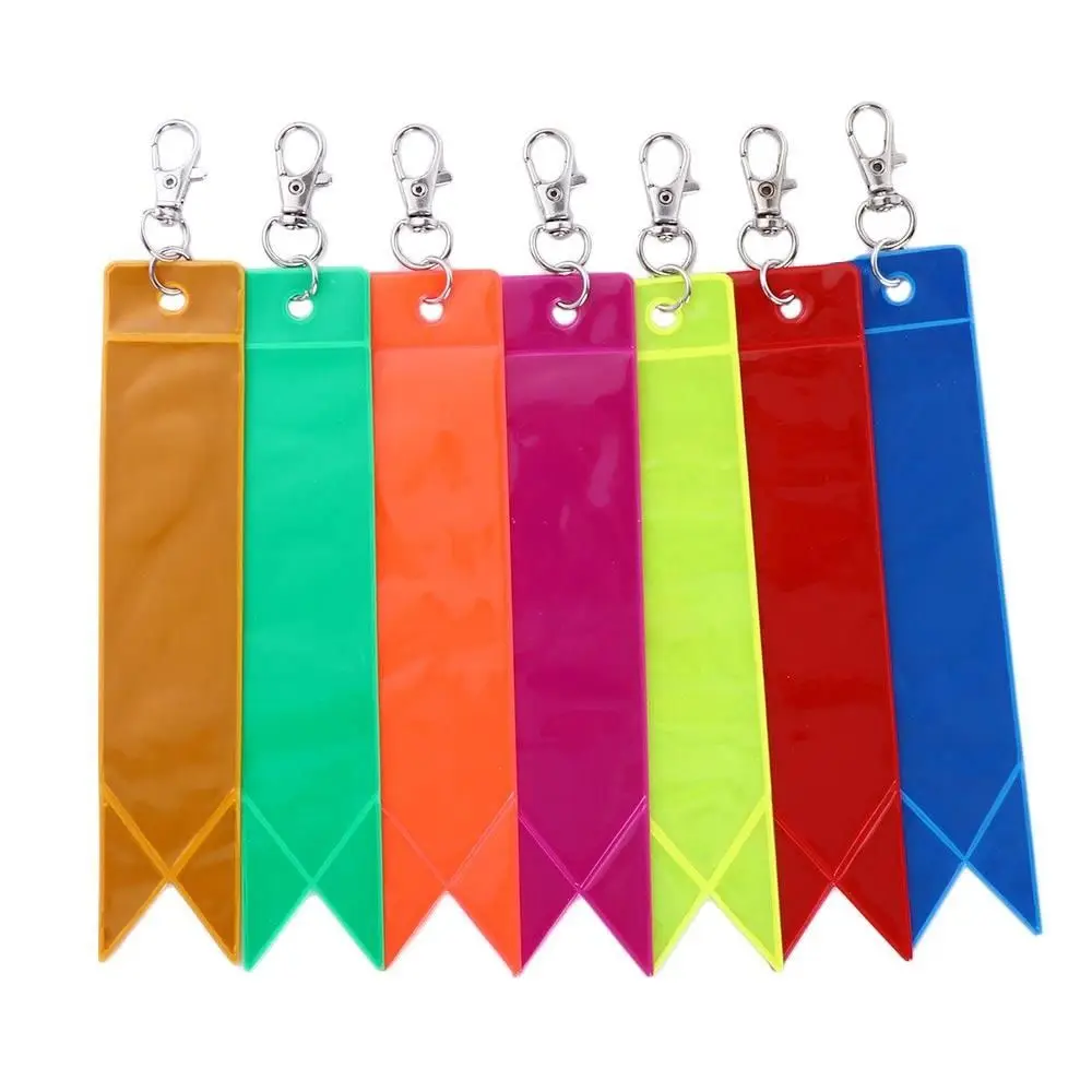 10Pcs High Visibility Car Reflective Keychain Soft PVC Waterproof Reflective Strips Creative Smooth DIY Car Keyrings
10Pcs High Visibility Car Reflective Keychain Soft PVC Waterproof Reflective Strips Creative Smooth DIY Car Keyrings
