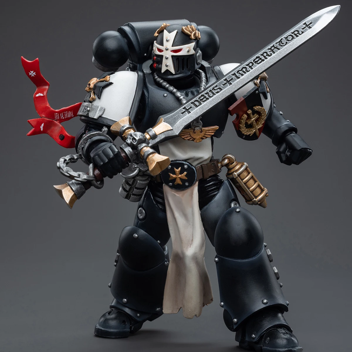 HIPLAY JOYTOY Warhammer 40k Black Templars Sword Brethren Brother Lombast Emperor's Champion Bayard's Revenge 1/18 Action Figure
HIPLAY JOYTOY Warhammer 40k Black Templars Sword Brethren Brother Lombast Emperor's Champion Bayard's Revenge 1/18 Action Figure