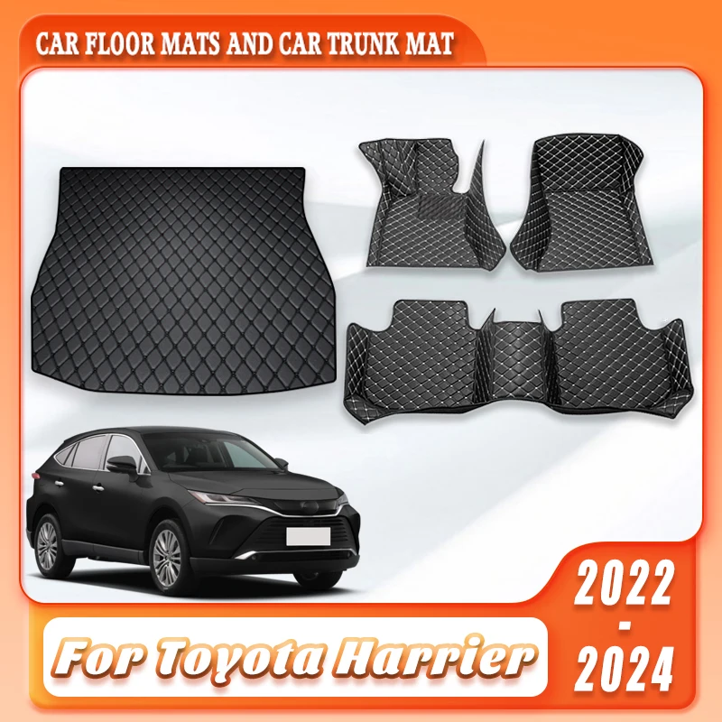 Automotive Floor Mats Cargo Liner For Toyota Harrier 2022 2023 2024 Weather-Ready Non-Slip Dustproof Tray Car Accessories Covers
Automotive Floor Mats Cargo Liner For Toyota Harrier 2022 2023 2024 Weather-Ready Non-Slip Dustproof Tray Car Accessories Covers