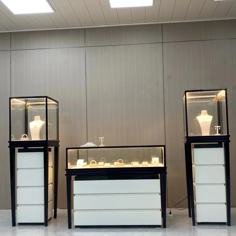 Customize.Brass Concealed Hinges Jewelry Cabinet with Lights Hongzhan Directly Sale Watch Jewelry Display Glass Showcase
Customize.Brass Concealed Hinges Jewelry Cabinet with Lights Hongzhan Directly Sale Watch Jewelry Display Glass Showcase