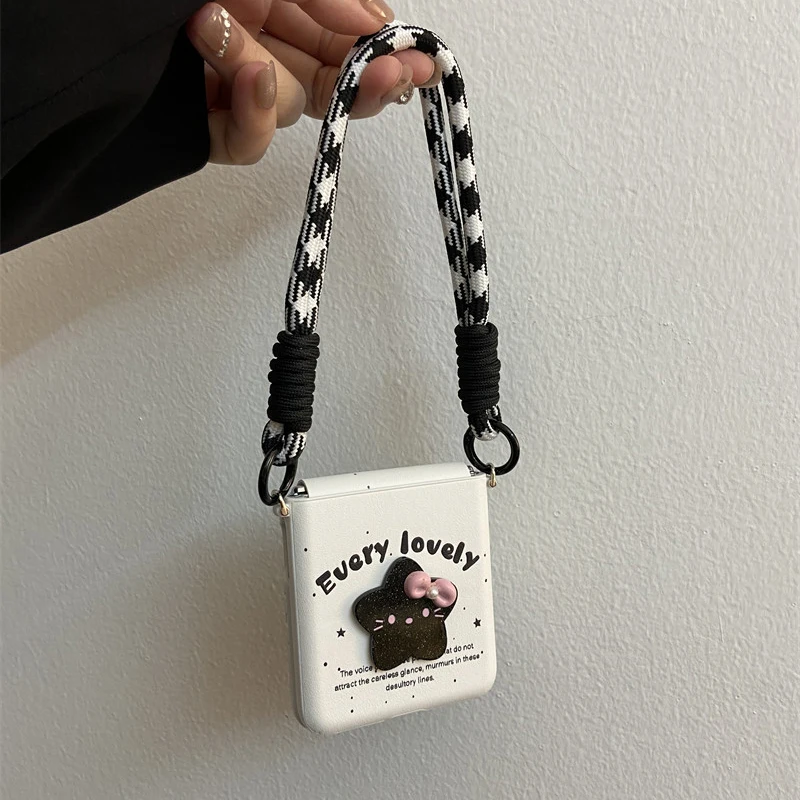 Cute Flip Leather Phone Case For Samsung Z Flip 6 5 4 Oppo N3 N2 Flip / Huawei P50 Pocket / Xiaomi Mix Flip Cover Kawaii Fundas
Cute Flip Leather Phone Case For Samsung Z Flip 6 5 4 Oppo N3 N2 Flip / Huawei P50 Pocket / Xiaomi Mix Flip Cover Kawaii Fundas