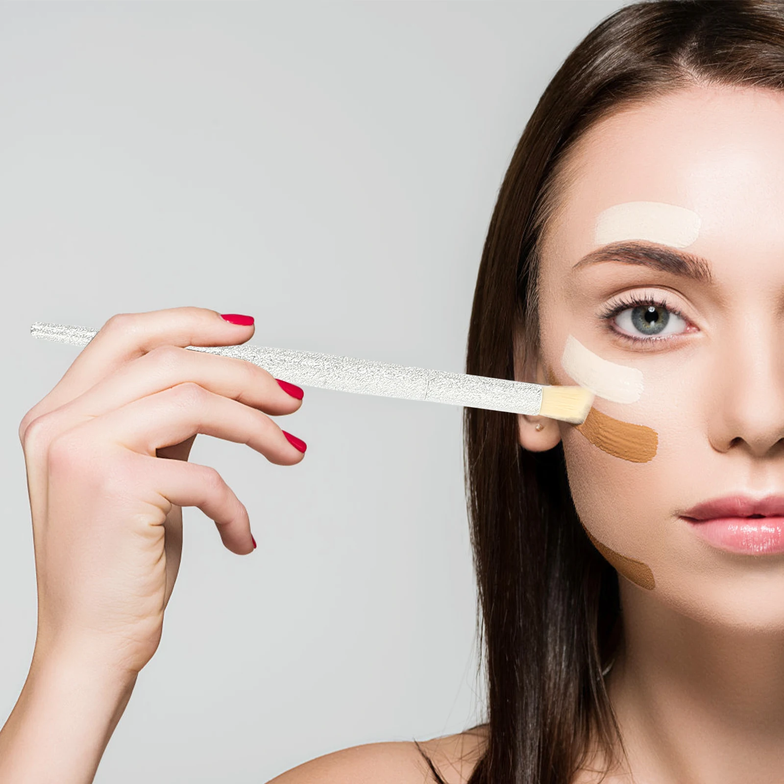 1Set Makeup Brush Set for Women Girls Eyeshadow Brushes Easy to Brush
1Set Makeup Brush Set for Women Girls Eyeshadow Brushes Easy to Brush