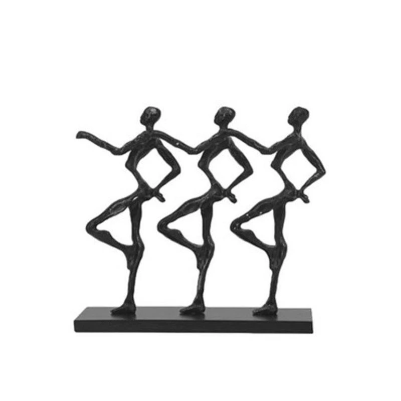 Three People Black Metal Minimalist Figure Statue Character Alloy Crafts Desk Decoration Ornaments Sculpture Abstract Artwork
Three People Black Metal Minimalist Figure Statue Character Alloy Crafts Desk Decoration Ornaments Sculpture Abstract Artwork