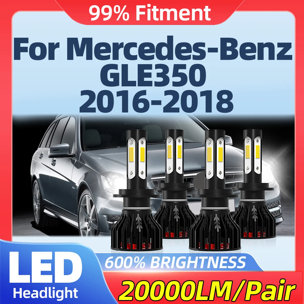 Canbus LED Headlight 240W 40000LM Auto Lamps 6000K White Car Lights 12V Plug And Play For Mercedes-Benz GLE350 2016 2017 2018
Canbus LED Headlight 240W 40000LM Auto Lamps 6000K White Car Lights 12V Plug And Play For Mercedes-Benz GLE350 2016 2017 2018