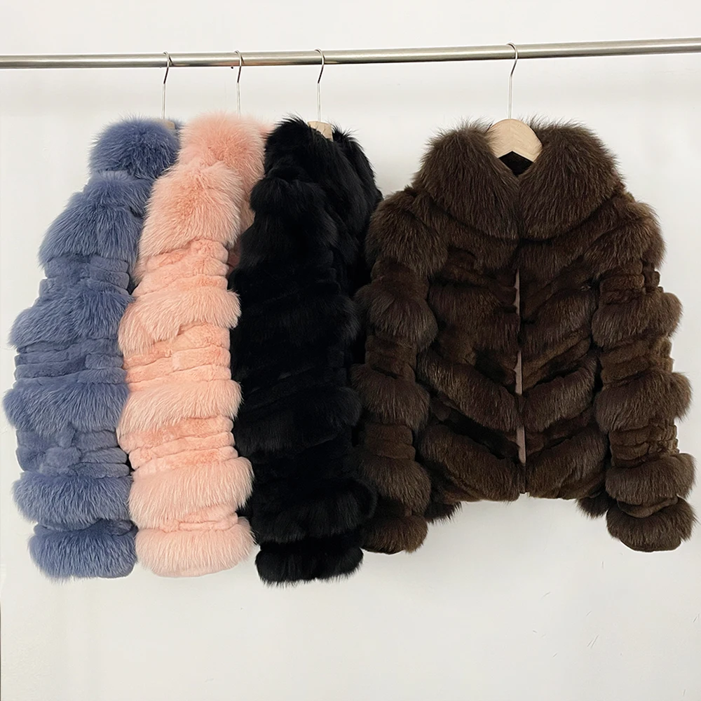 Quiet Luxury Real Fox Fur Trimmed Fur Women 2026 Winter Elegant Natural Fur Collar Overcoat Natural Fox Fur Jacket Thick Warm
Quiet Luxury Real Fox Fur Trimmed Fur Women 2026 Winter Elegant Natural Fur Collar Overcoat Natural Fox Fur Jacket Thick Warm