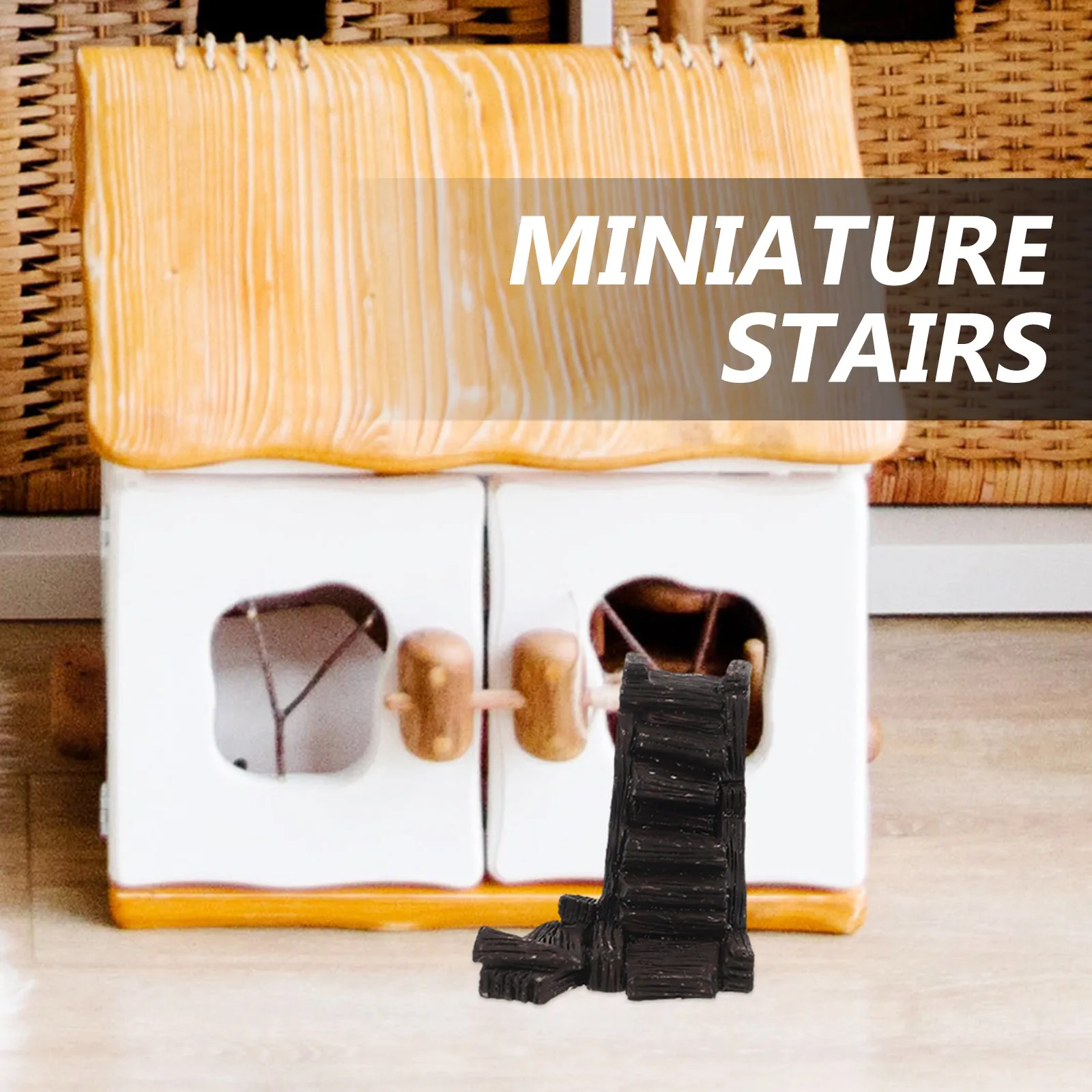 10Pcs Miniature Stairs Resin Dollhouse Furniture for DIY Crafts Tiny House Decor Mini Stair Decor Garden Miniatures Accessories
10Pcs Miniature Stairs Resin Dollhouse Furniture for DIY Crafts Tiny House Decor Mini Stair Decor Garden Miniatures Accessories