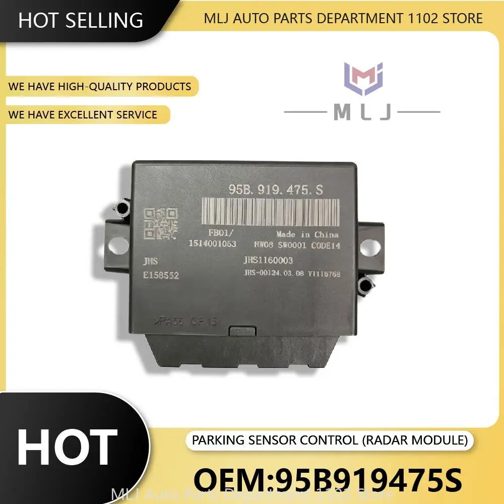 95B919475S 95B 919 475 S For 982 718 BOXSTER 982C 718 CAYMAN Car Parking Assist Control Unit Reversing Radar Module Uit
95B919475S 95B 919 475 S For 982 718 BOXSTER 982C 718 CAYMAN Car Parking Assist Control Unit Reversing Radar Module Uit