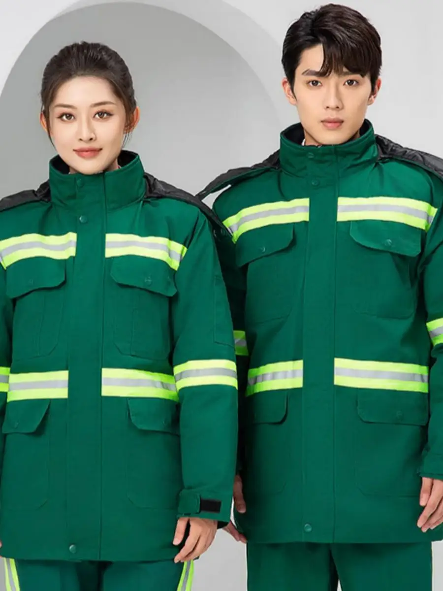 Men's Winter Work orm Set Road Cleaning Garden Maintenance Warmth Protection Cold Resistance Labor Protection Clothing
Men's Winter Work orm Set Road Cleaning Garden Maintenance Warmth Protection Cold Resistance Labor Protection Clothing